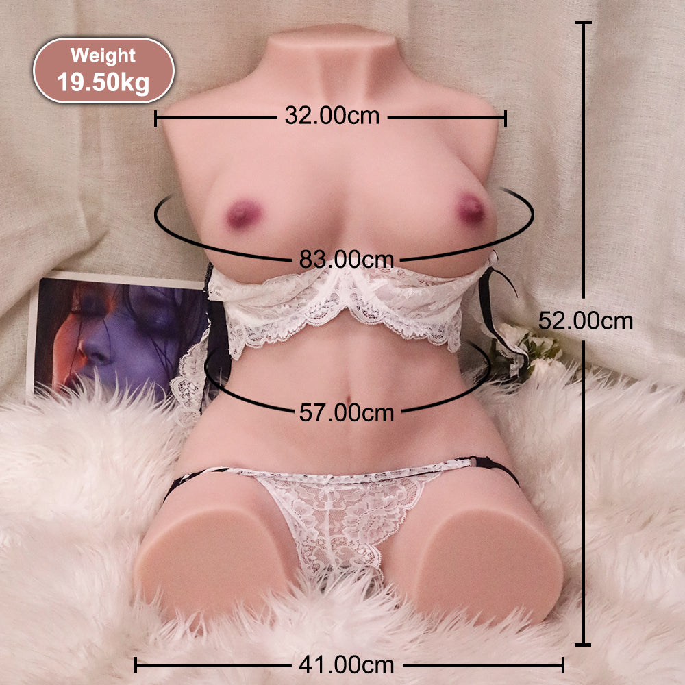 Real Woman Skin Sex Doll Male-Man Realistic Masturbator 43lb / 19.50kg