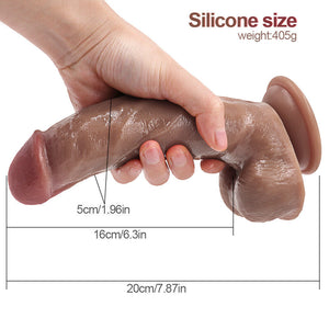 Large-Dildo-Realistic-Huge-Penis-Dildo-Dong Life Like Dick Sex Toy for Woman and Man